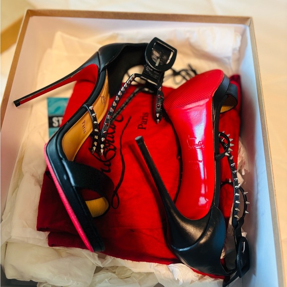 Christian Louboutin Black Stiletto Heels - Picture 2 of 6